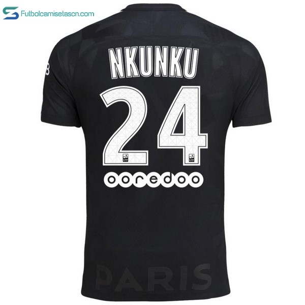 Camiseta Paris Saint Germain 3ª Nkunku 2017/18